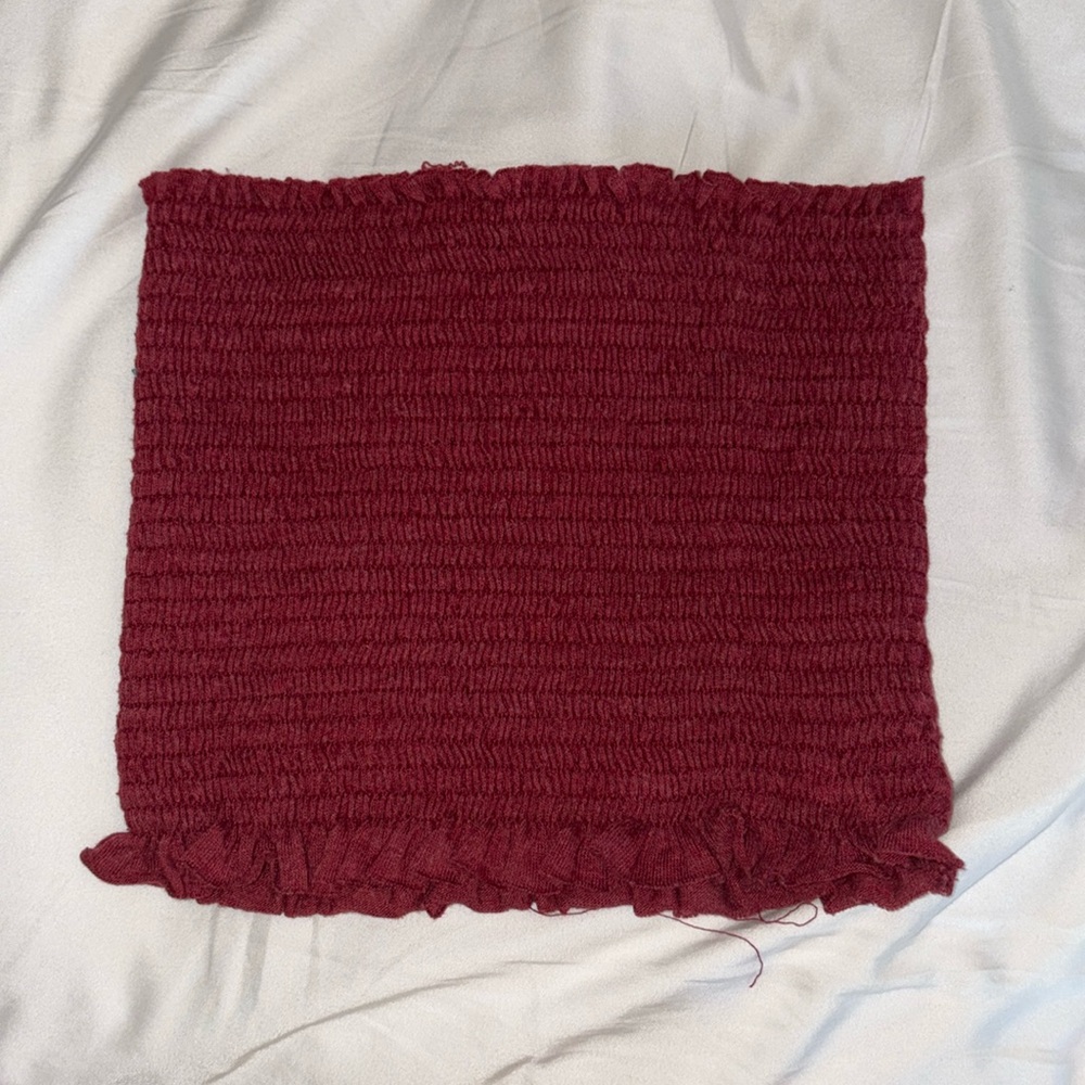 Maroon Tube Top